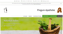 Desktop Screenshot of pinguin-apo.de